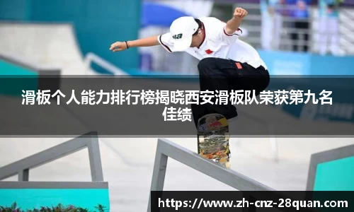 滑板个人能力排行榜揭晓西安滑板队荣获第九名佳绩